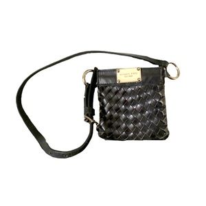 Michael Kors Black Leather Belt Bag